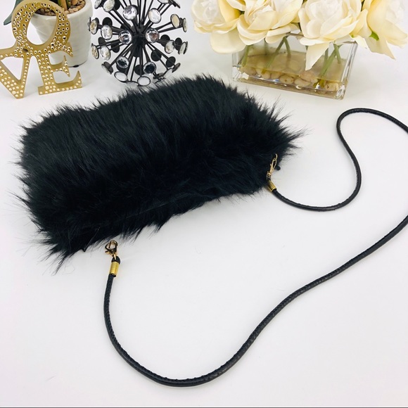 Fur Clutch Bag - Picture 2 of 7